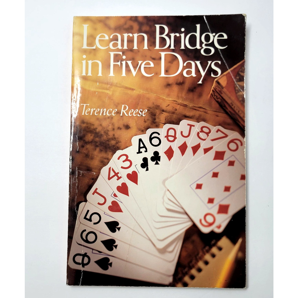 Learn Bridge In Five Days Terence Reese Card Game‎ Instruction Paperback Book